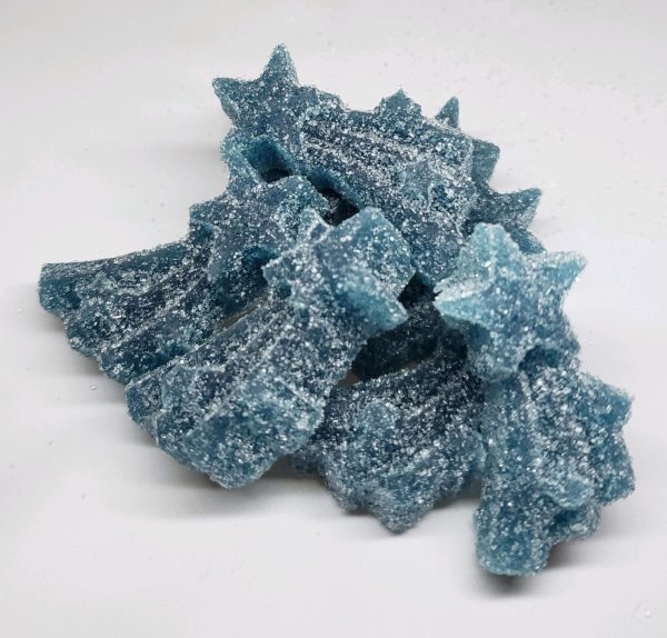 Merlin's Blue Raspberry Gummies 100mg